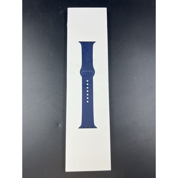 Apple Watch 40mm Deep Navy Blue Sport Band (New/Factory Sealed) - Picture 1 of 5